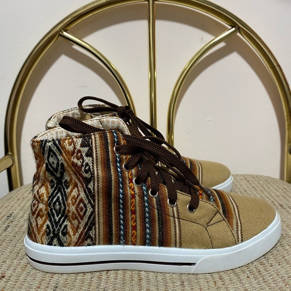 INKKAS -UNISEX Hanmade in Peru 🇵🇪 Bohemian High-Top Sneakers